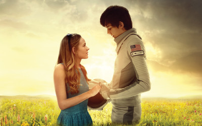 

Asa Butterfield Britt Robertson The Space Between Us ON FINE ART PAPER ON 24X36 LARGE POSTER Photographic Paper(36 inch X 24 inch, Rolled)
