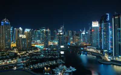 

Amazing Dubai Marina travel & world ON FINE ART PAPER HD QUALITY WALLPAPER POSTER Fine Art Print(19 inch X 13 inch, Rolled)