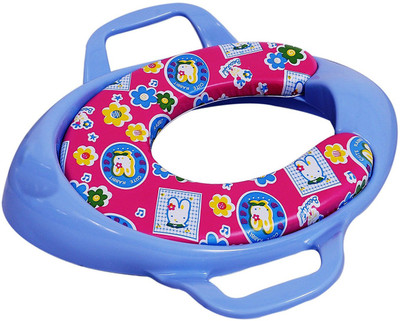 

Ajanta Toilet Seat with Handle Potty Seat(Blue)