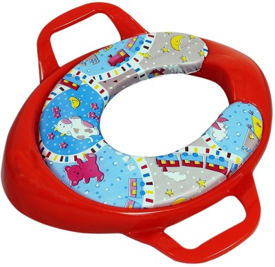 

Ajanta Soft Cushion Potty Trainer Comfortable Seat with Support Handles (Red) Potty Seat(Maroon)