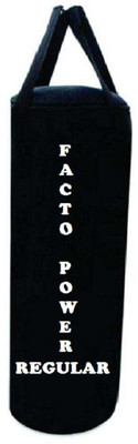 

FACTO POWER Regular 4.0 Feet Long, Synthetic Leather Material, Black Color, Unfilled with Hanging Straps Hanging Bag(4.0, 48 kg)
