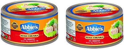 

Abbie's Tuna Chunks In Brine (Pack of 2) 185 g(Pack of 2)