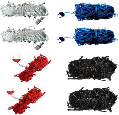 

Furious3D 35 inch Multicolor Rice Lights(Pack of 8)