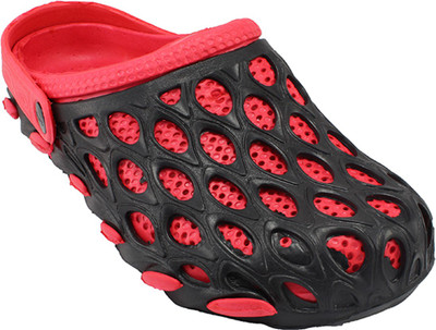 

Claptrap Men Red::Black Sandals