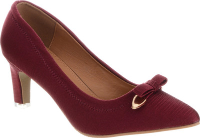 

Shuz Touch Women MEHROON Heels