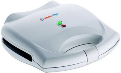 

Bajaj Majesty New SWX 4 Sandwich Grill Toaster Toast, Grill(White)