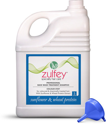 

ZULFEY SUNFLOWER & WHEAT PROTEIN SHAMPOO(5 L)