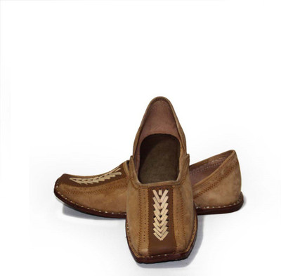 

Bharat Plaza Mojaris For Men(Tan