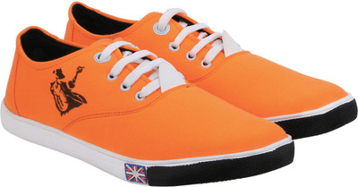 

Kaneggye Canvas Shoes For Men(Orange