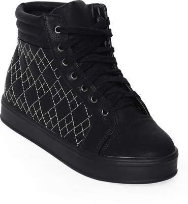 

Flat n Heels Sneakers For Women(Black