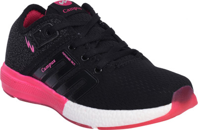 

Campus BATTLE Running Shoes For Women(Black, Pink, Black01