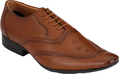 

Real Blue Lace Up For Men(Brown