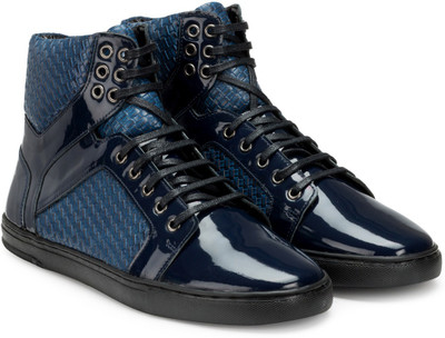 

Escaro High Ankle Sneaker Dancing Shoes For Men(Blue