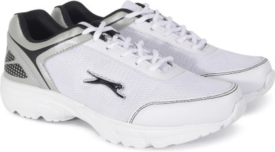 

Slazenger ZETA Running Shoes For Men(White, Grey, White/grey/silver