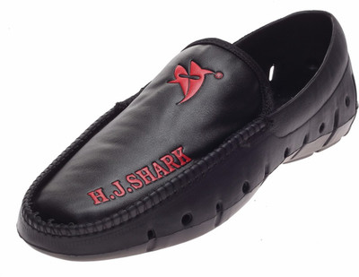 

HJ Shark Loafers For Men(Black