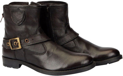 

FAUSTO High Ankle Boots For Men(Brown