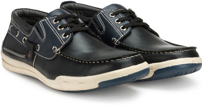 

Escaro Boat Shoes For Men(Black
