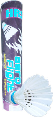 

HRS AERO FLIGHT Feather Shuttle - White(Medium, 77, Pack of 10)