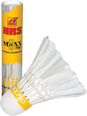 

HRS MAXX-PRO Feather Shuttle - White(Medium, 77, Pack of 10)