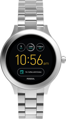 fossil marshall silver smartwatch