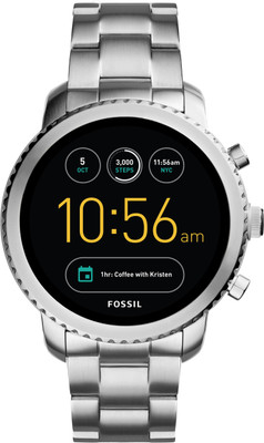 FOSSIL Gen 3 Q Explorist Smartwatch(Silver Strap, Regular)