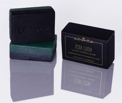 

OSIA LUSH ACTIVATED CHARCOAL WITH PEPPERMINT OIL(100 g, Pack of 2)