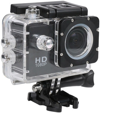 View IZED HERO 1080P Waterproof Digital with led screen(WITHOUT memory card ) Sports and Action Camera(Black 10.4 MP) Price Online(IZED)