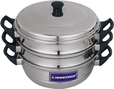 

TENNYSON STEAMER PLAIN SMALL 3 TIER Stainless Steel Steamer(5.1 L)