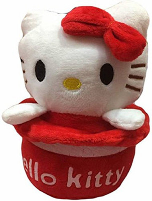 

Tako bell kids red colour Hello Kitty soft toy - 22 cm (Red) - 22 cm(TRed)