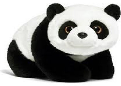 

kt White & Black Kids Panda 55 Cm - 21 inch(Black)