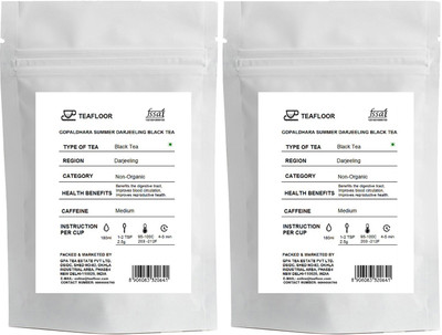 

Tea Floor Buy 1 Get 1 Free Gopaldhara Summer Darjeeling Unflavoured Black Tea Vacuum Pack(200 g)