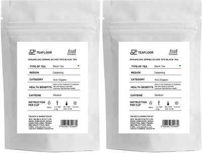 

Tea Floor Buy 1 Get 1 Free Darjeeling Spring Silver Tips Unflavoured Black Tea Vacuum Pack(200 g)