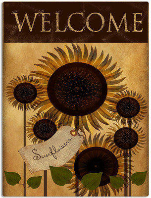 

Sehaz Artworks WelcomeSunflower Sign(1)