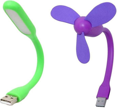 A CONNECT Z Usb Fan fan-led-Pack2(1) USB Fan(Multicolor)
