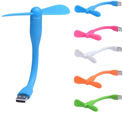 A CONNECT Z Usb Fan usb-fan-Pack5(2) USB Fan(Multicolor)