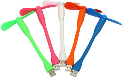 A CONNECT Z Usb Fan usb-fan-Pack5(1) USB Fan(Multicolor)