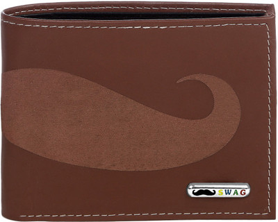 

Swag Men Casual Brown Genuine Leather Wallet(11 Card Slots), Colour