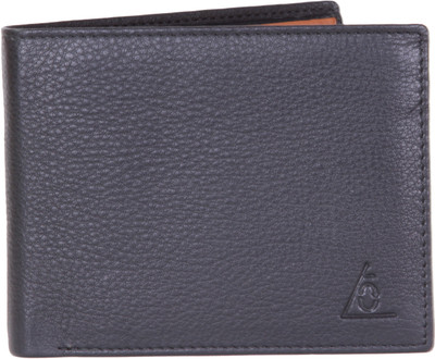 

La Cuero Men Black Genuine Leather Wallet(13 Card Slots)