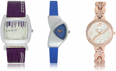 View LOREM LR207-208-215 Watch  - For Women Wrist Watches Price Online(LOREM)
