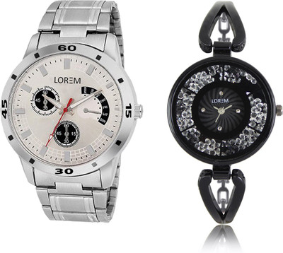 View LOREM LR101-211 Watch  - For Men & Women Wrist Watches Price Online(LOREM)