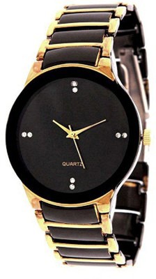 SPINOZA N01K006 black gold metal belt professional for men and women Watch  - For Boys & Girls   Watches  (SPINOZA)