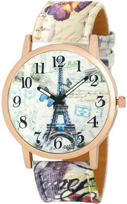 SPINOZA attractive Eiffel Tower design upcoming stylish bracelet leather belt love women p6 Watch  - For Girls   Watches  (SPINOZA)