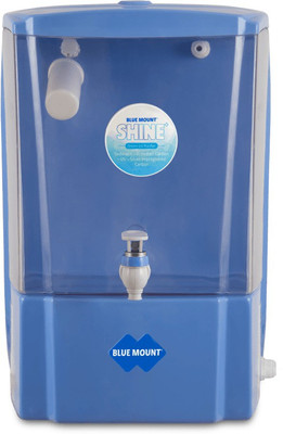 

Blue Mount Shine Plus 9 L UV Water Purifier(Blue)
