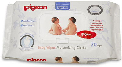 

Pigeon BABY MOISTURIZING WIPES 70S, FLIP TOP