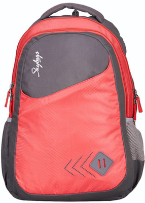 

Skybags FOOTLOOSE LEO 4 25 L Backpack(Grey, Orange)