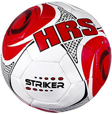 

HRS Striker Tango Synthetic Rubber Football - Size: (Pack of 1, Multicolor, Red
