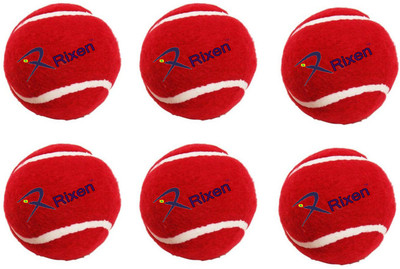 

Rixen Bounce Cricket Tennis Ball(Pack of 6, Maroon)
