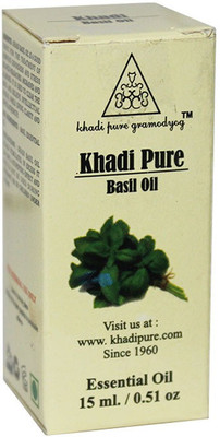 

Khadi Pure Herbal Basil Essential Oil(15 ml)
