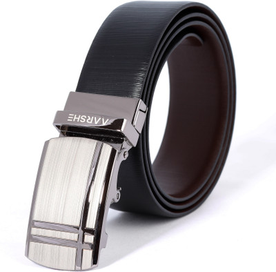 

AARSHE Men Casual, Formal Black, Brown Genuine Leather Reversible Belt