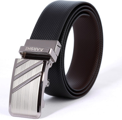 

AARSHE Men Casual, Formal Black, Brown Genuine Leather Reversible Belt